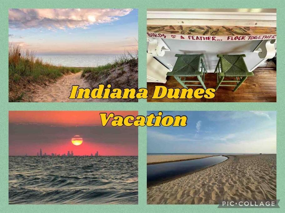 Blue Birdhouse - Indiana Dunes - Pet Friendly Chesterton Dış mekan fotoğraf